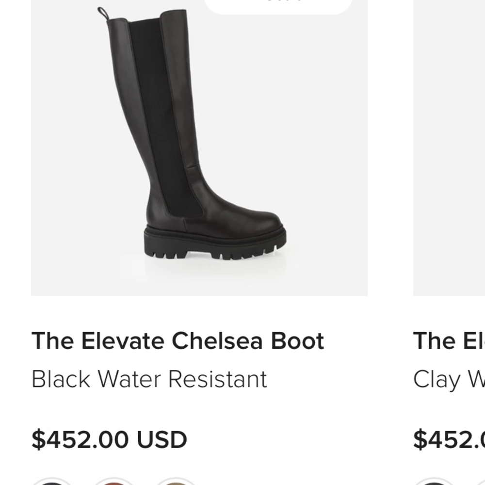 Poppy Barley “The elevate Chelsea boot” - worn once